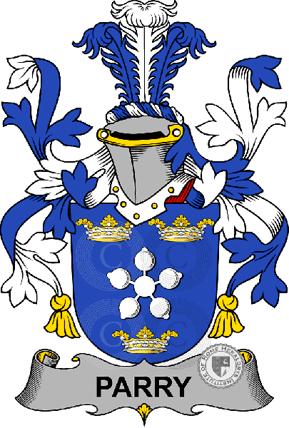 Coat of arms of family Parry