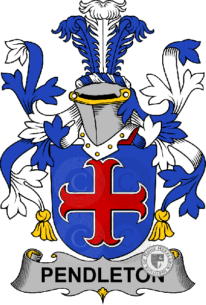 Wappen der Familie Pendleton