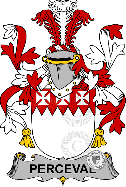 Coat of arms of family Perceval