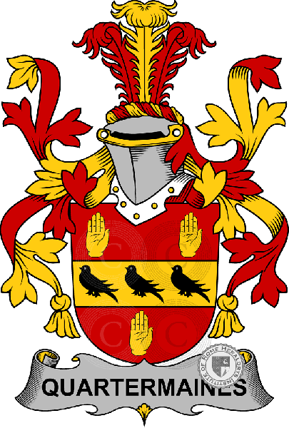 Coat of arms of family Quartermaines
