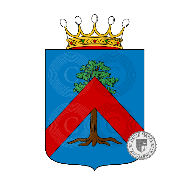 Wappen der Familie Ricciolini