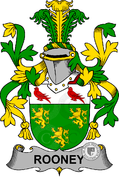 Wappen der Familie Rooney
