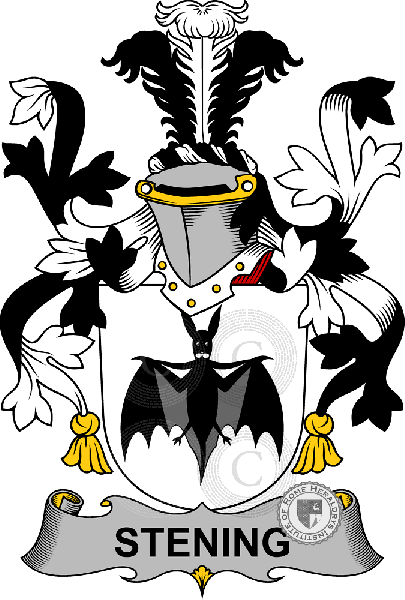 Coat of arms of family Stening