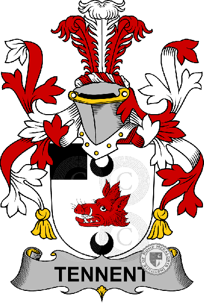 Coat of arms of family Tennent