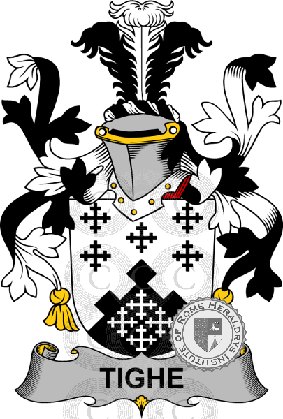 Coat of arms of family Tighe