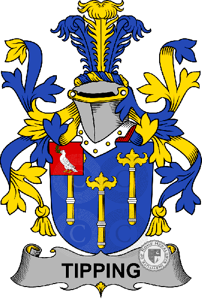 Coat of arms of family Tipping
