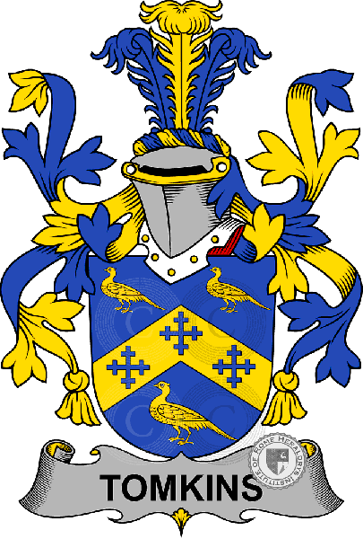 Wappen der Familie Tomkins