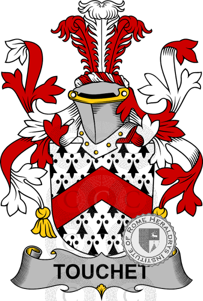 Escudo de la familia Touchet