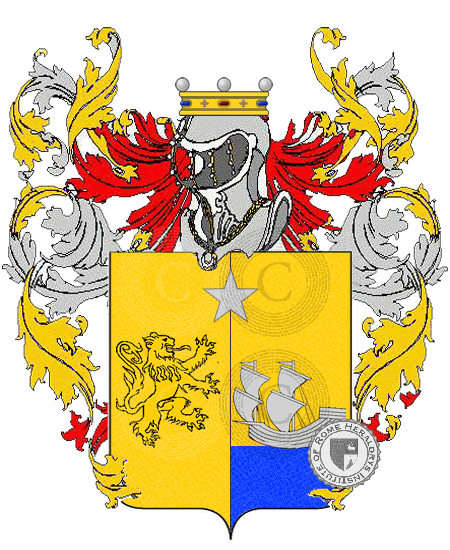 Wappen der Familie realini reali    