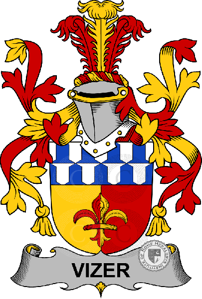 Coat of arms of family Vizer