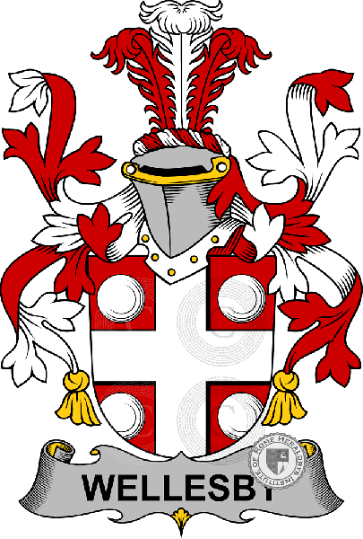 Wappen der Familie Wellesby