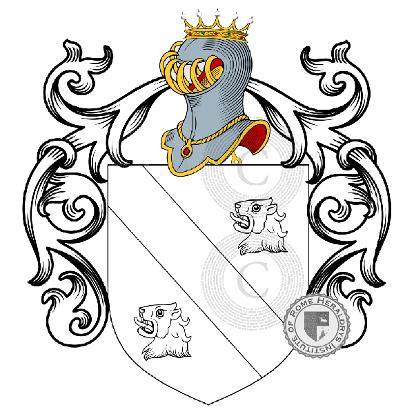 Coat of arms of family Guidalotti