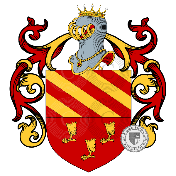 Wappen der Familie de Dalle