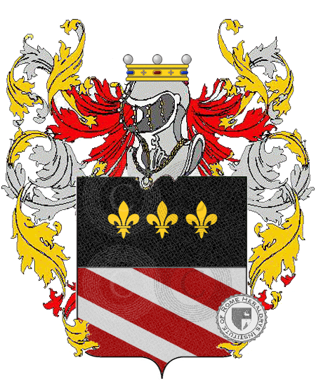 Coat of arms of family fazzini     