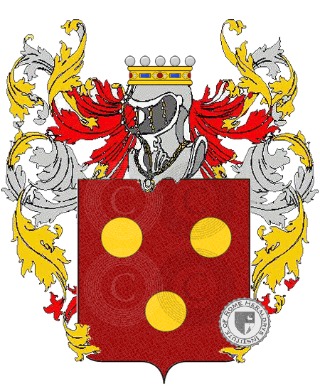 Coat of arms of family lucchesi palli    
