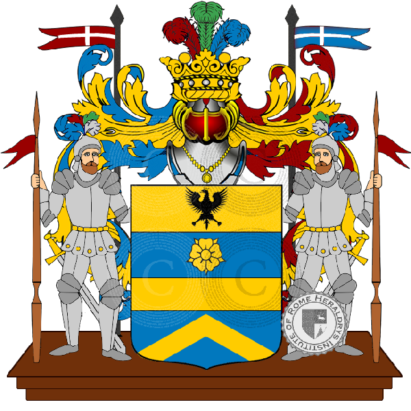 Coat of arms of family Aldovrandi Marescotti