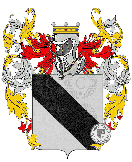 Coat of arms of family zirotti    