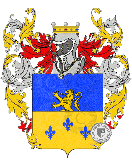 Coat of arms of family ghisellini    