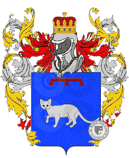 Coat of arms of family gatta    