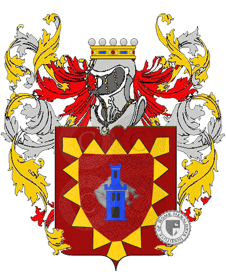 Wappen der Familie alberini    