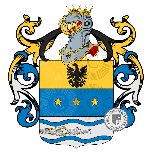Wappen der Familie Pescatore