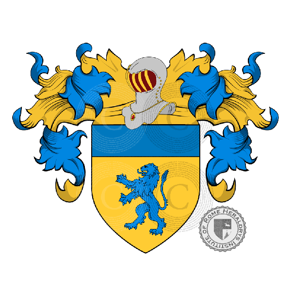 Coat of arms of family tortato    