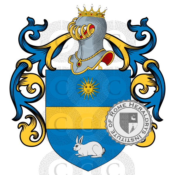 Coat of arms of family Coniglio