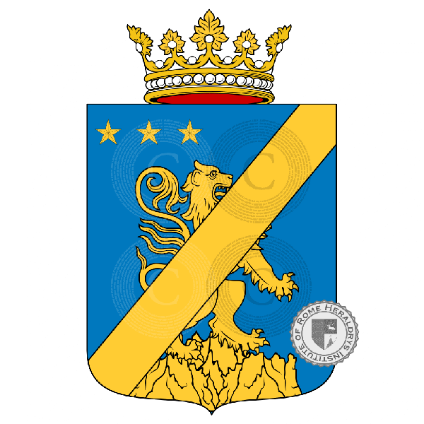 Coat of arms of family Salerno