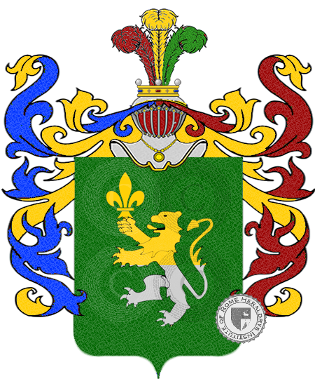 Coat of arms of family bottecchia    