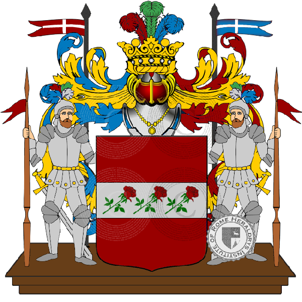 Coat of arms of family sesti    