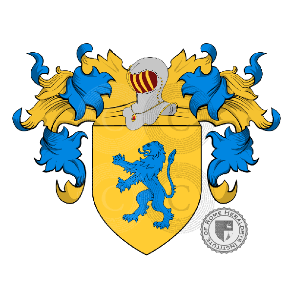 Coat of arms of family Abaisio