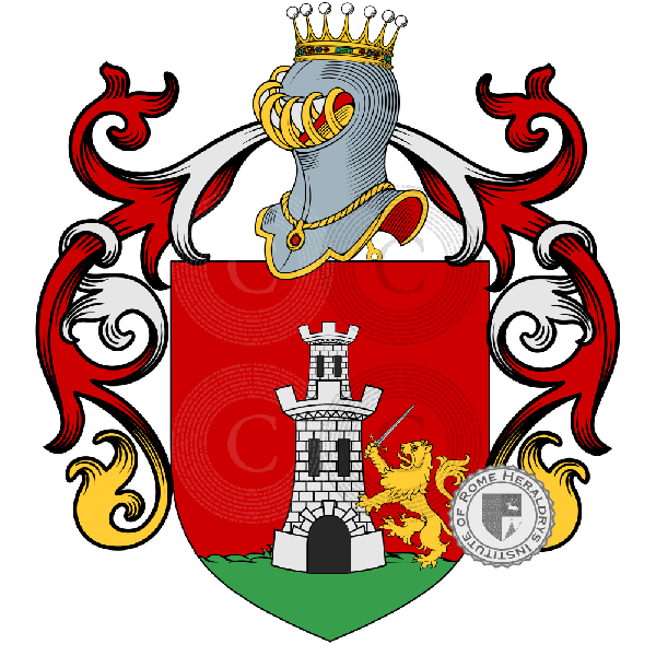 Coat of arms of family Spadaro