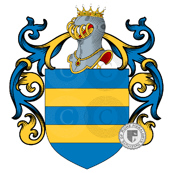 Coat of arms of family Nardi