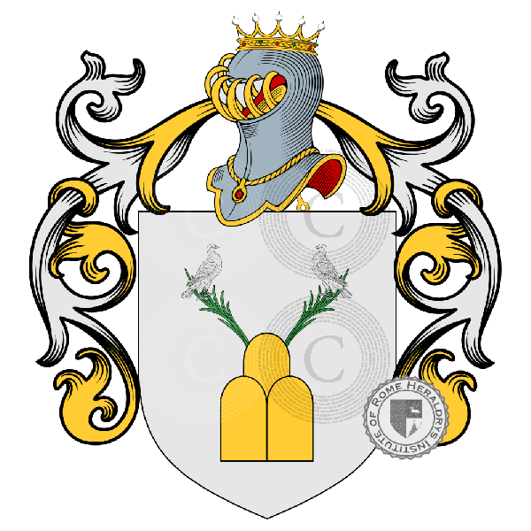 Wappen der Familie Platoni