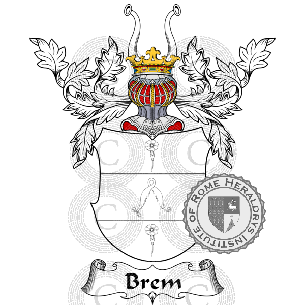 Coat of arms of family Brem