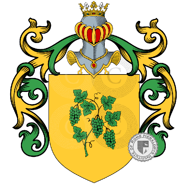 Coat of arms of family Bitini