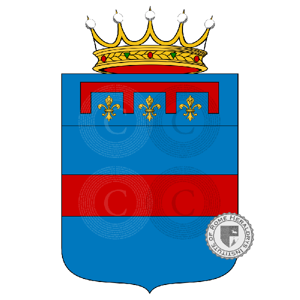 Wappen der Familie Romagnoli