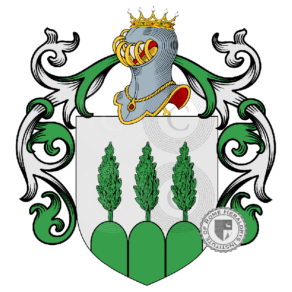 Wappen der Familie Piovesana