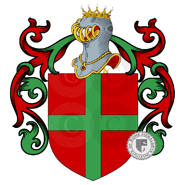 Coat of arms of family Sardoni