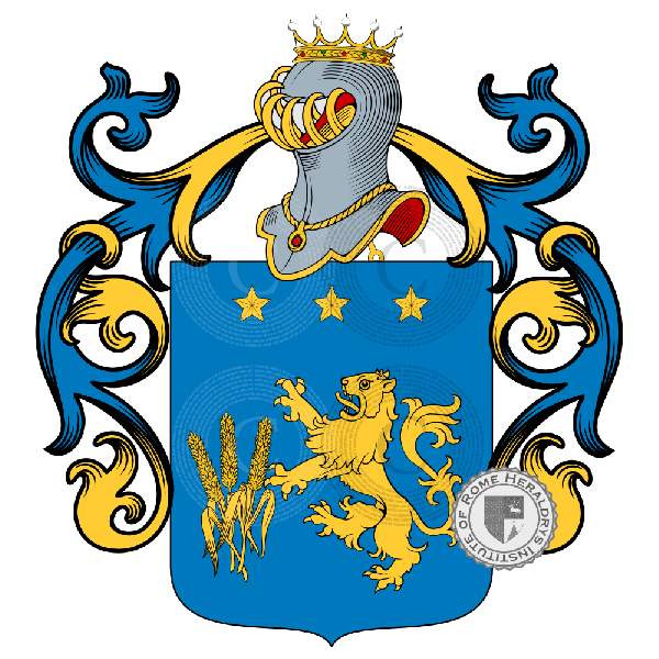 Coat of arms of family Tartaglione