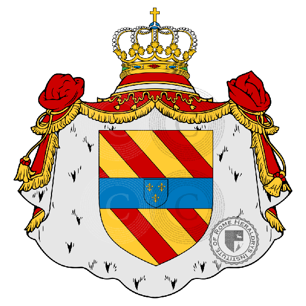 Coat of arms of family Corsini