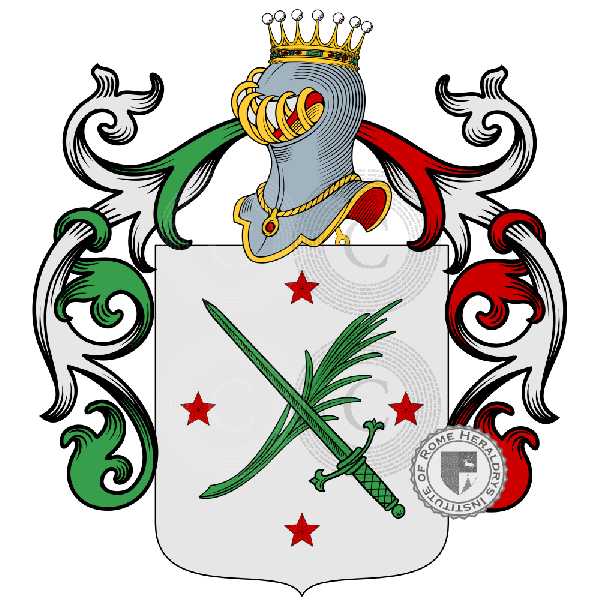 Coat of arms of family Adinolfo