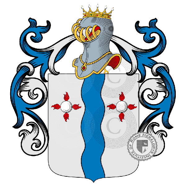 Coat of arms of family Salmi