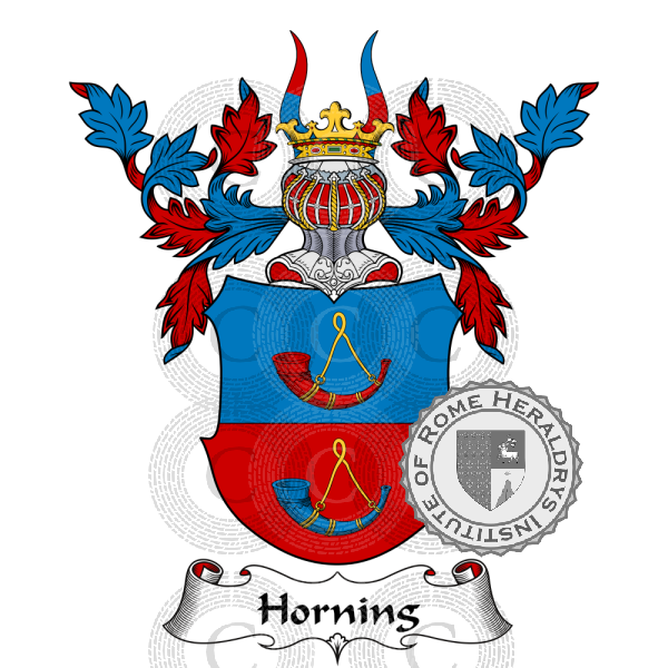 Wappen der Familie Horning