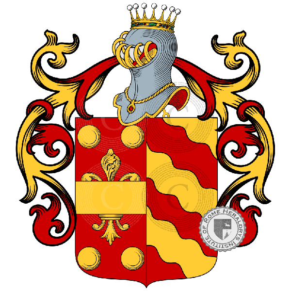 Coat of arms of family Francica Nava