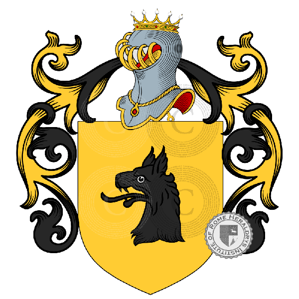Wappen der Familie Cavagnoli