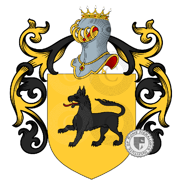 Wappen der Familie Luparelli