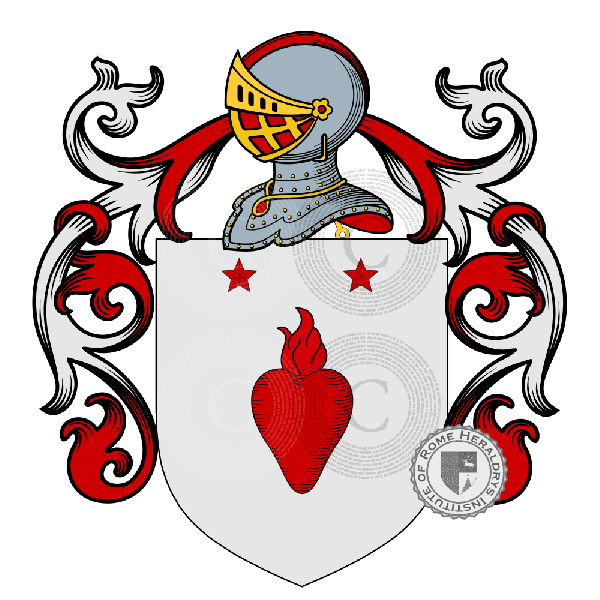 Coat of arms of family Coscarelli