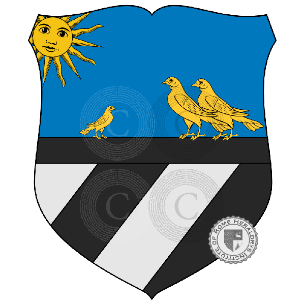 Wappen der Familie Chiozzi