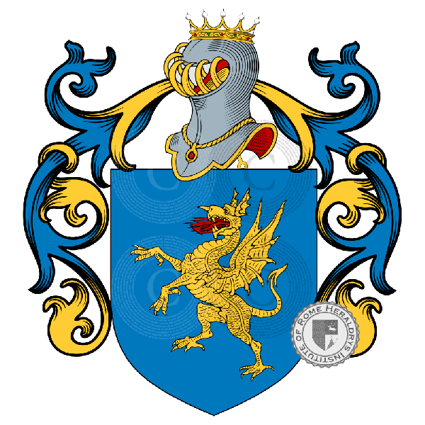 Escudo de la familia Boccafuschi